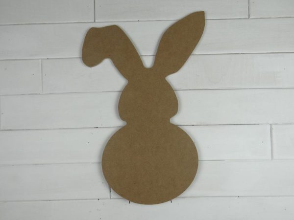 Wooden Flop Ear Bunny Door Hanger