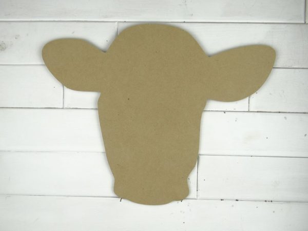 Wooden Heifer Face Cutout - Image 2