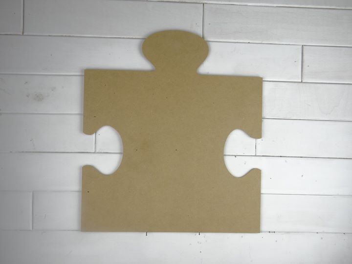 MDF Jigsaw Puzzle Piece Craft shapes Blank shapes Fit together
