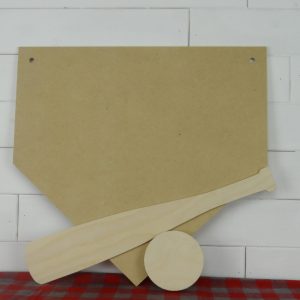 Wooden Baseball Cutouts