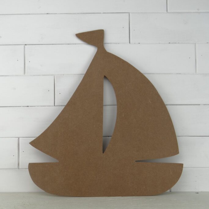 Wooden Sailboat Cutout - Craft Dealz