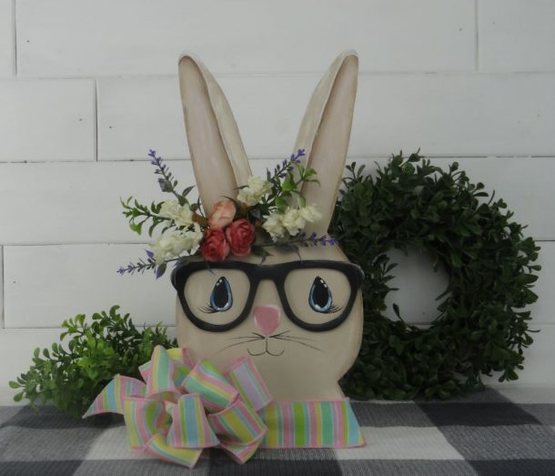 Download Free Standing Bunny with Glasses - Craft Dealz