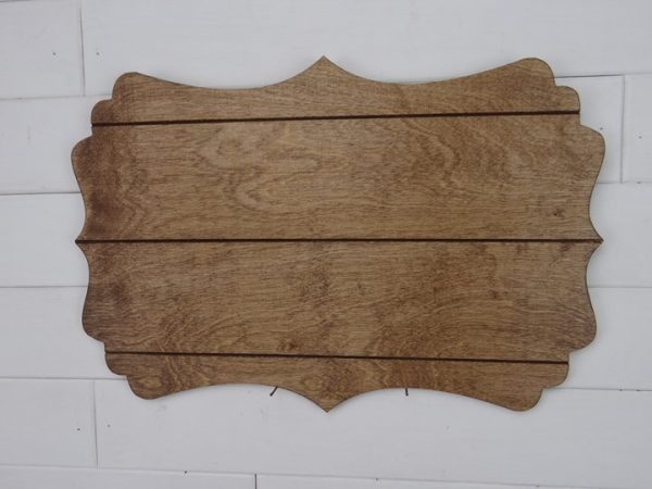 Faux Pallet Plaque - Veronica