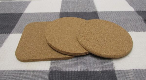 4 Inch Cork Coasters