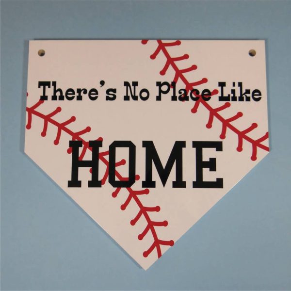 Wooden Baseball Home Plate Cutout - Image 2