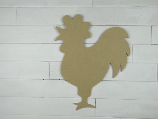 Whimsical Rooster Cutout