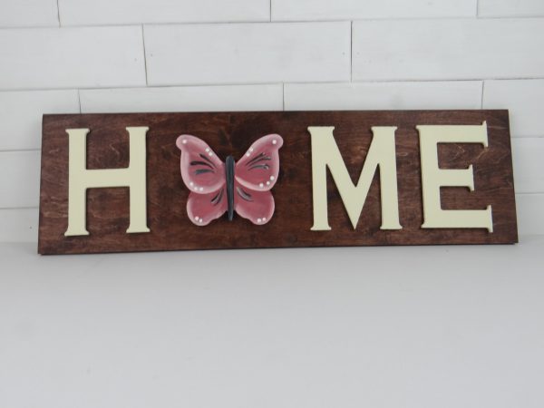 Wooden HOME Sign Letters - Image 2