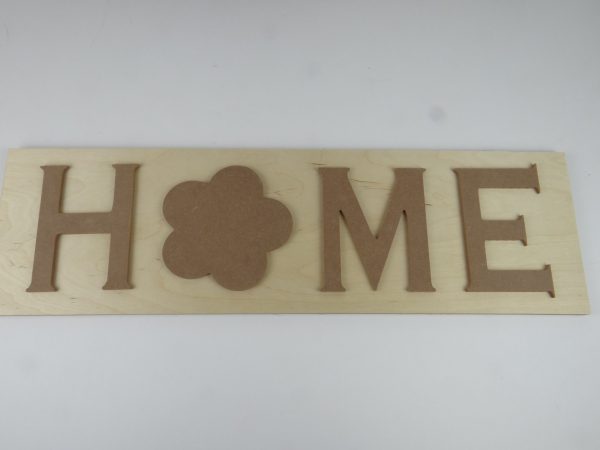 Wooden HOME Sign Letters