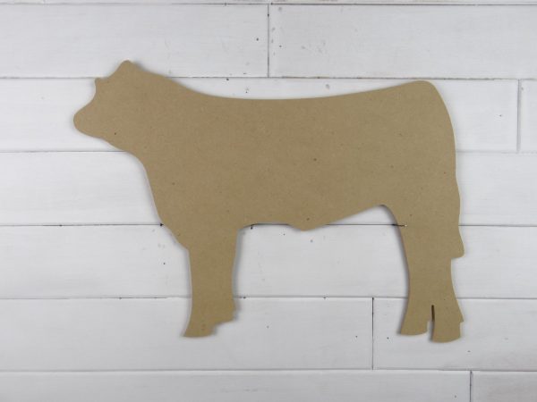 Wooden Cow Cutout