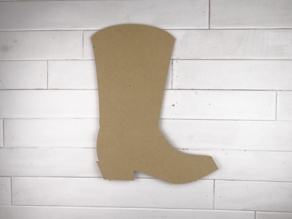 Wooden Cowboy Boot Door Hanger