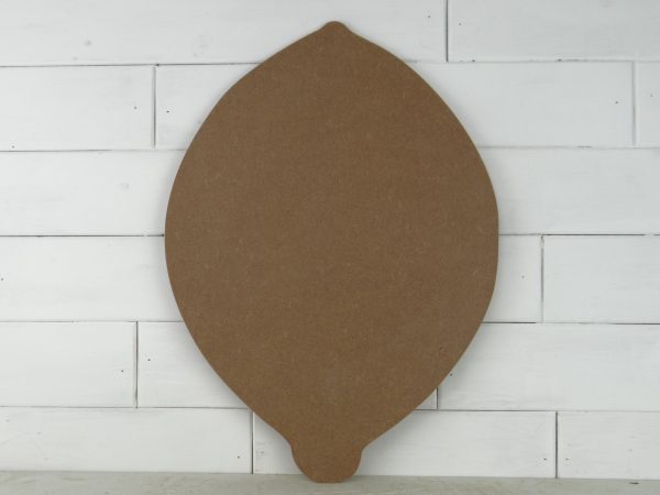 Wooden Lemon no leaf Cutout