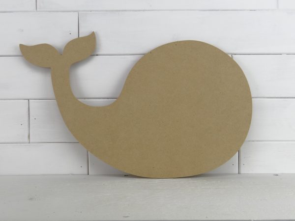 Wooden Whale Door Hanger