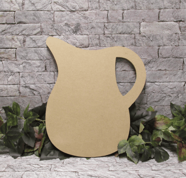 Wooden Pitcher Cutout