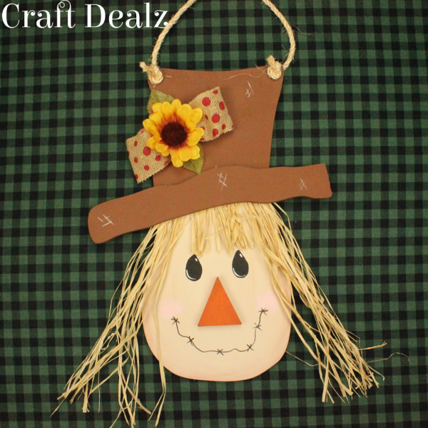 3 Piece Scarecrow Door Hanger