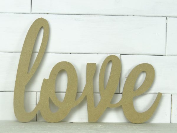 Wood Love Word, Script