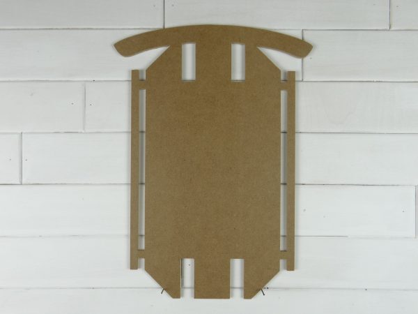 Wooden Sled Door Hanger