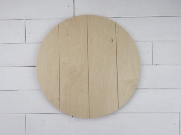 Round Birch Faux Pallet Sign Blanks