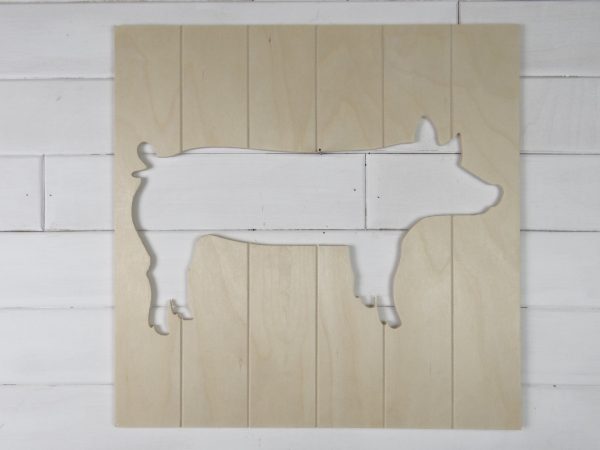 Pig Reverse Cutout