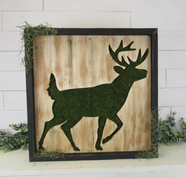 Whitetail Deer Reverse Cutout - Image 2