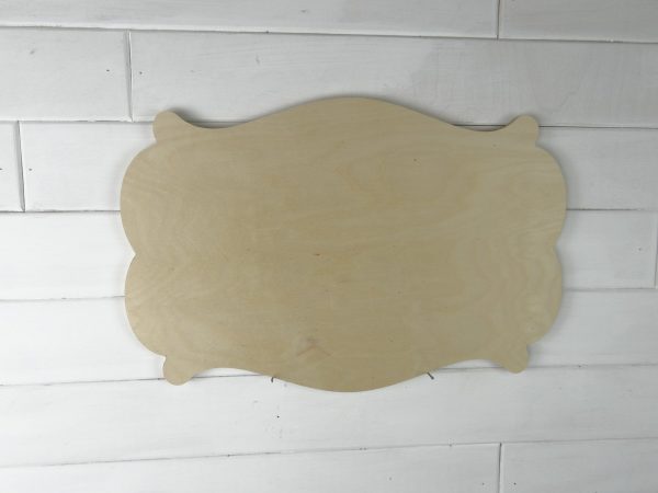 Blank Wooden Plaque - Stella