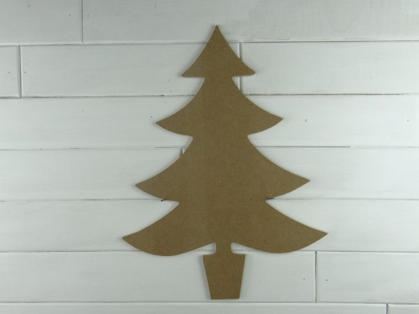 Wood Christmas Tree Cutout