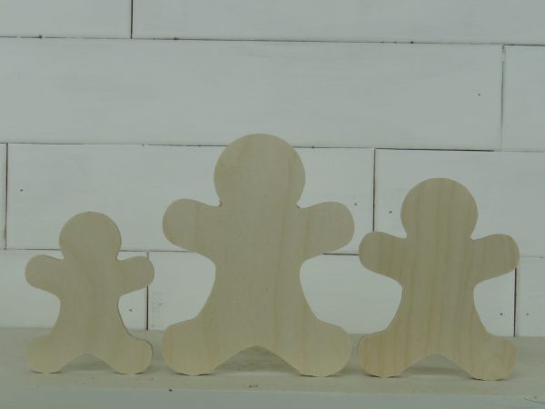 Wooden Gingerbread Cutouts - Image 2