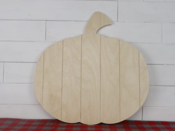 Wood 1/4" Faux Pallet Pumpkin