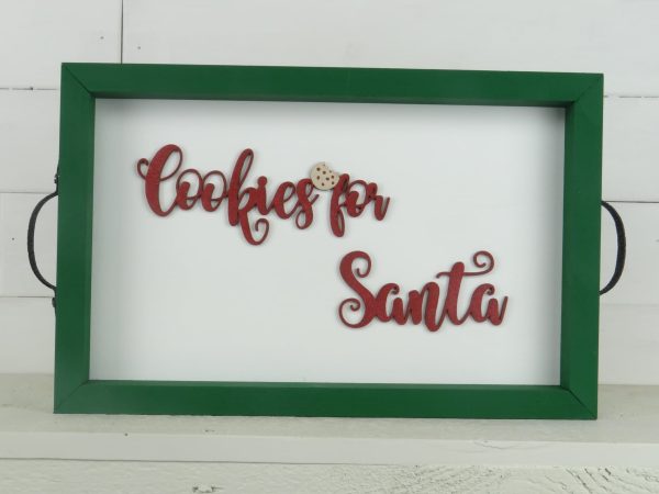 Wooden Words - Cookies for Santa