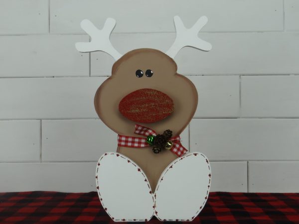 Wood 3 Piece Reindeer Kit