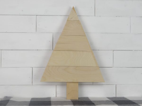 Wood Triangle Tree Kit