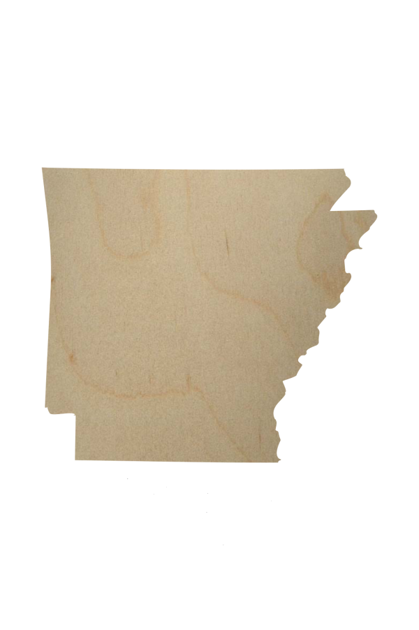 Wooden Arkansas Cutout