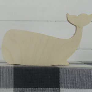 Wooden Whale Cutout