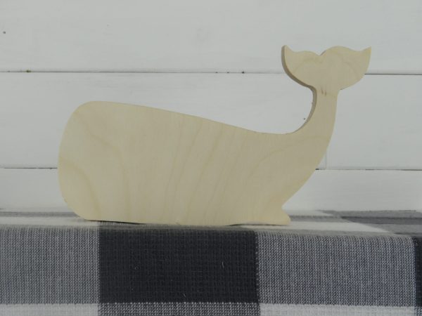 Wooden Whale Cutout