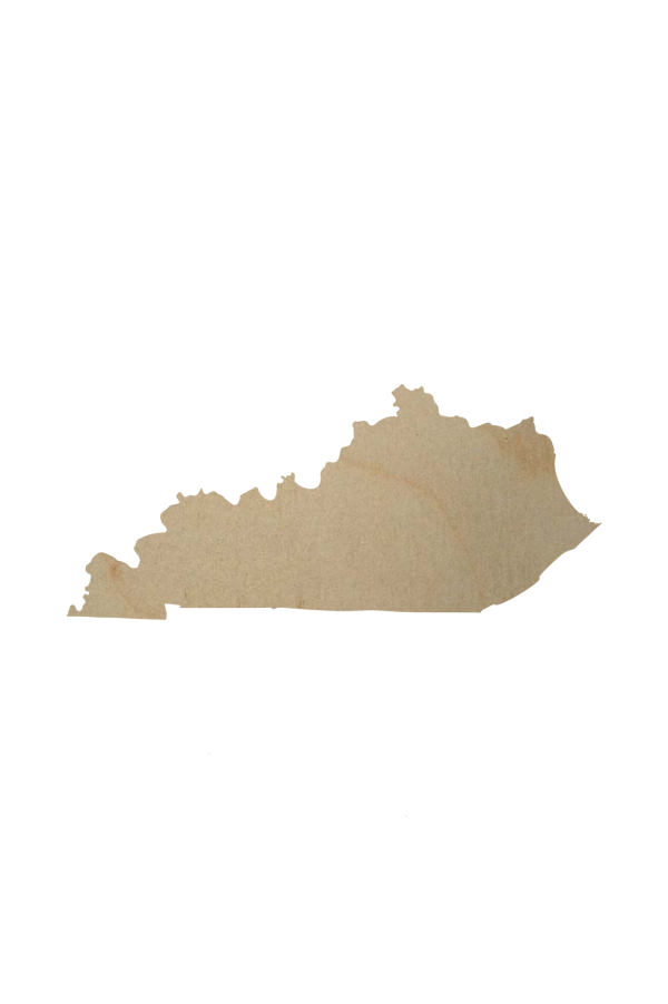 Wood Kentucky Cutout