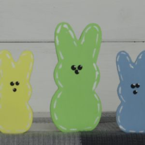 Wooden Bunny Cutouts