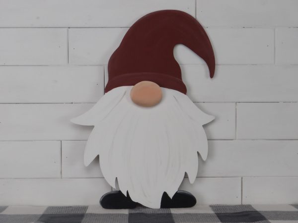 Wooden Gnome Cutout - Gnorbitt - Image 4