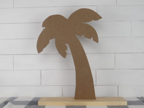 Wooden Palm Tree Door Hanger