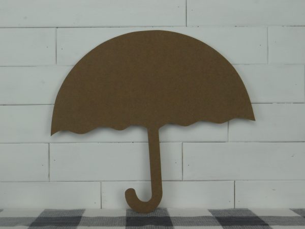 Wooden Umbrella Cutout