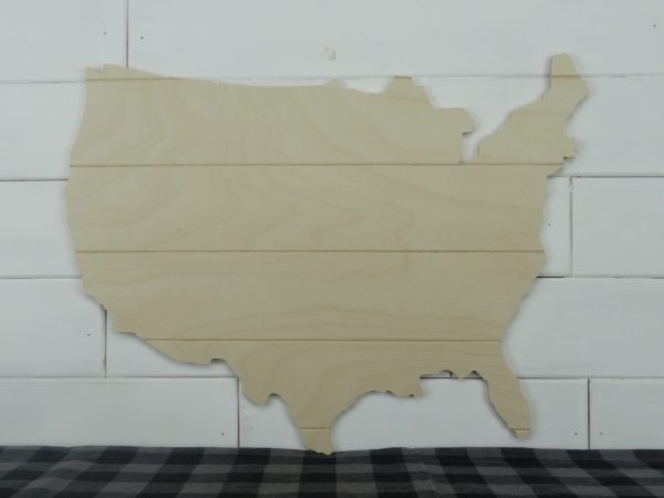 Faux Pallet USA Cutout