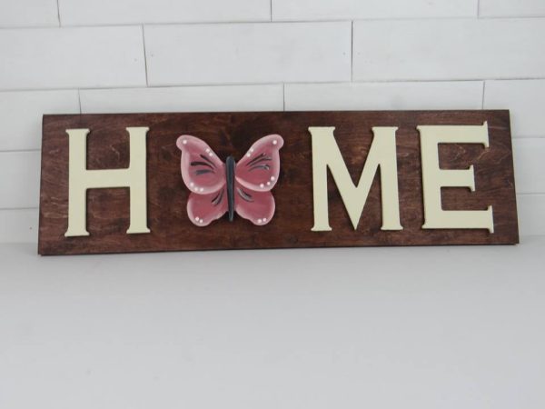 Wooden Butterfly Shape - Image 3