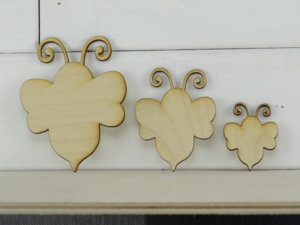 Wooden Whimsy Bees