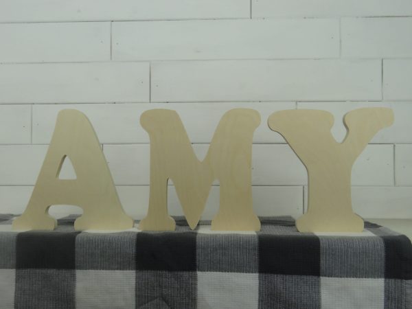 Freestanding Wooden Letters - Image 5