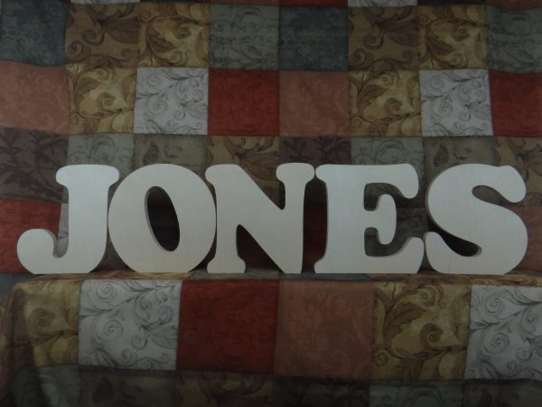 Freestanding Wooden Letters - Image 2