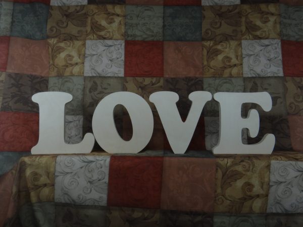 Freestanding Wooden Letters - Image 4