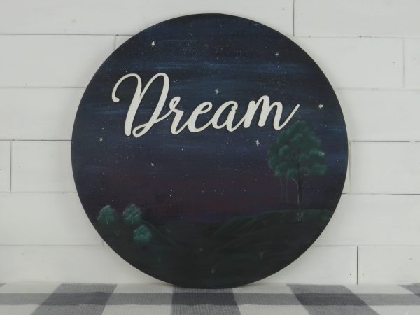 Wood Dream Word Cutout - Image 2