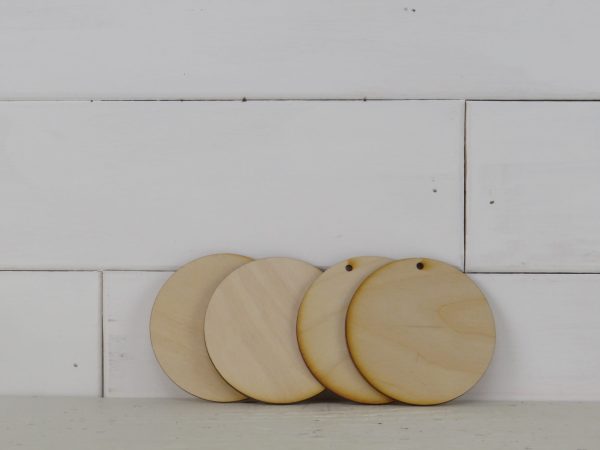 Wood 3" Circles