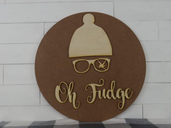 Oh Fudge Hat, Words, Glasses