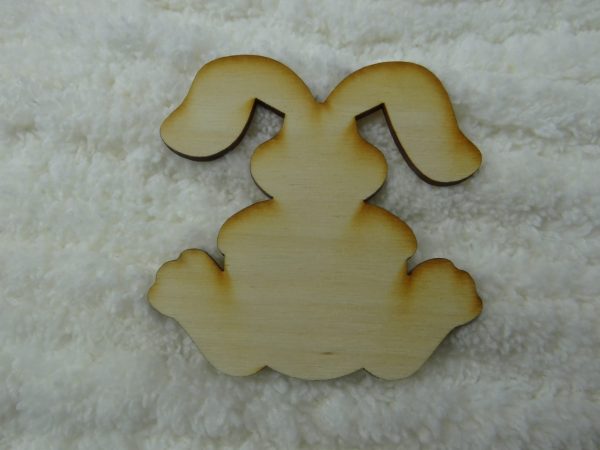 Sitting Bunny Charm 6 Pack