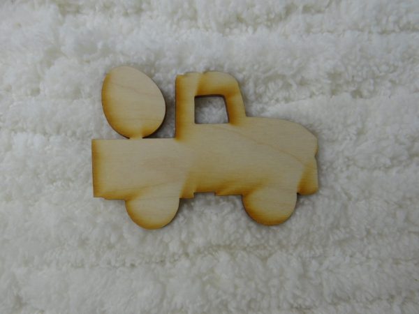 Truck with Egg Charm 6 Pack