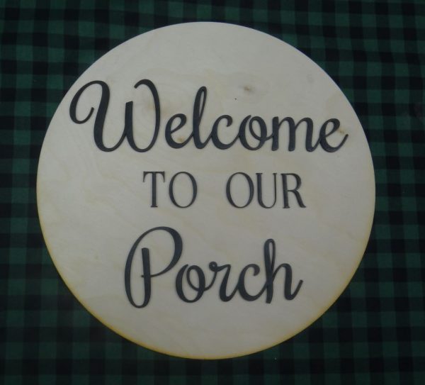 Welcome to our Porch